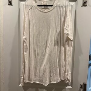 We The Free Cream Long Sleeve Tee